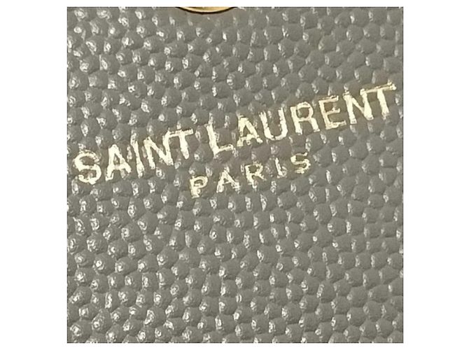 Portafoglio a catena Cassandra Yves Saint Laurent Marrone - vista 7