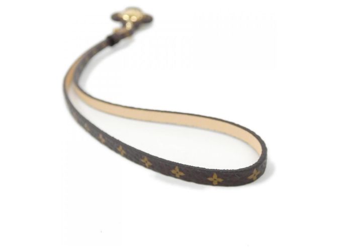 Charm Accessorio Monogram Louis Vuitton Mini Vivienne Marrone - vista 4