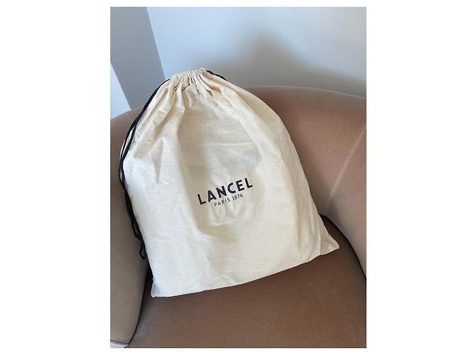 Borsa a mano Lancel in pelle bianca Bianco - vista 11