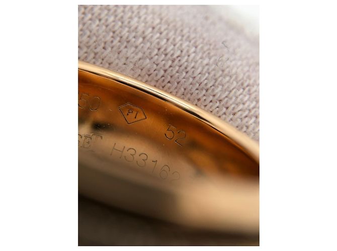 Anello Piaget in oro rosa e diamanti Giallo - vista 14