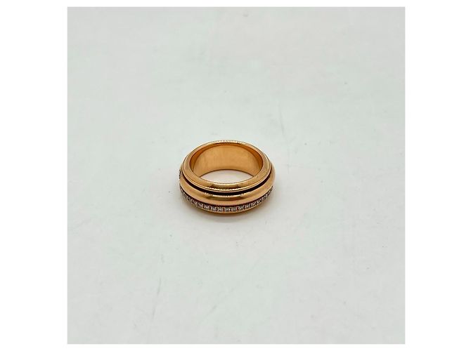 Anello Piaget in oro rosa e diamanti Giallo - vista 6