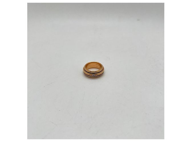 Anello Piaget in oro rosa e diamanti Giallo - vista 8
