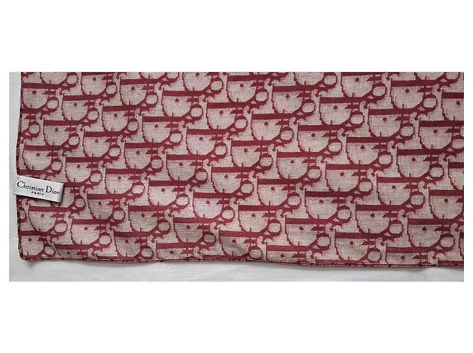 Mai indossato - Dior oblique Trotteur 2 Bordò Bianco sporco - vista 10