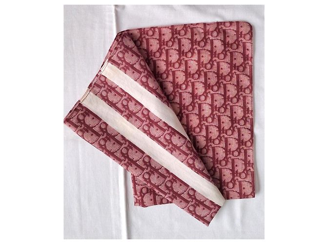 Mai indossato - Dior oblique Trotteur 2 Bordò Bianco sporco - vista 14