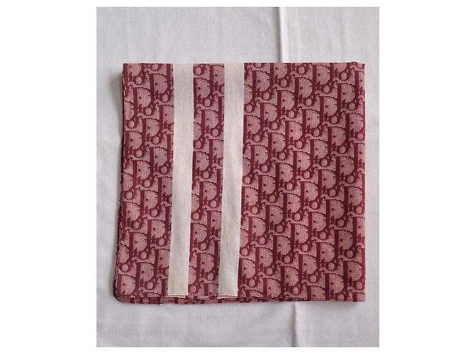 Mai indossato - Dior oblique Trotteur 2 Bordò Bianco sporco - vista 15