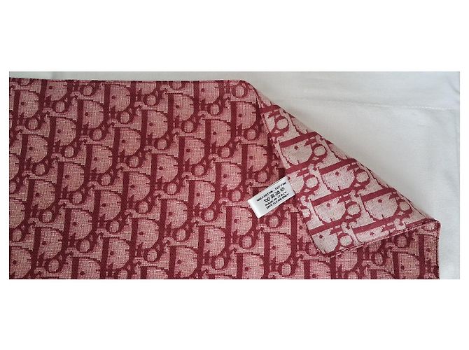 Mai indossato - Dior oblique Trotteur 2 Bordò Bianco sporco - vista 4