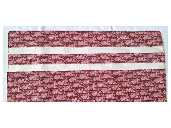 Mai indossato - Dior oblique Trotteur 2 Bordò Bianco sporco - vista 5