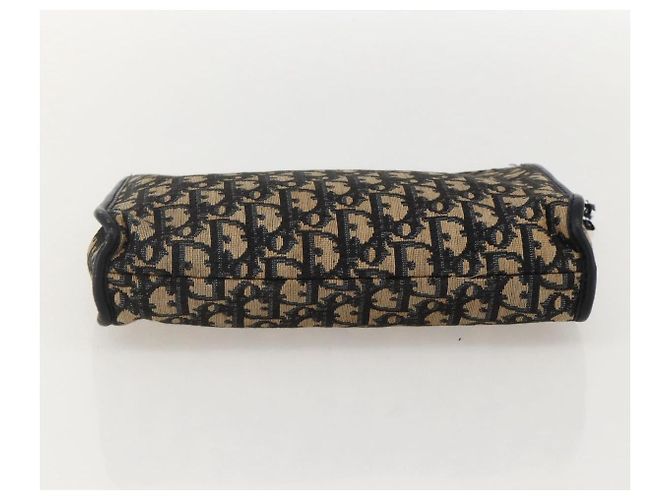 Borsa Clutch in Tela Trotter Christian Dior Navy Auth 175154 - vista 7
