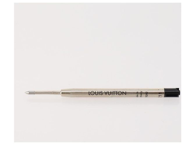 Louis Vuitton Stiftetui Set Metall Holz Braun LV Auth bs34322 - Ansicht 8