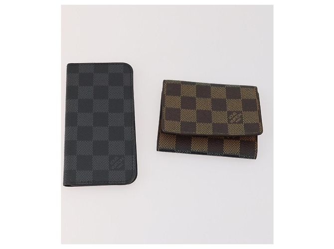 LOUIS VUITTON Damier Ebene Key Case 6 Set LV Auth bs34352 - view 2