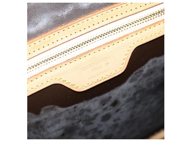 LOUIS VUITTON Borsa a Mano Monogram Vernis Van Damme Bronzo M91125 LV Auth ti3865 - vista 18