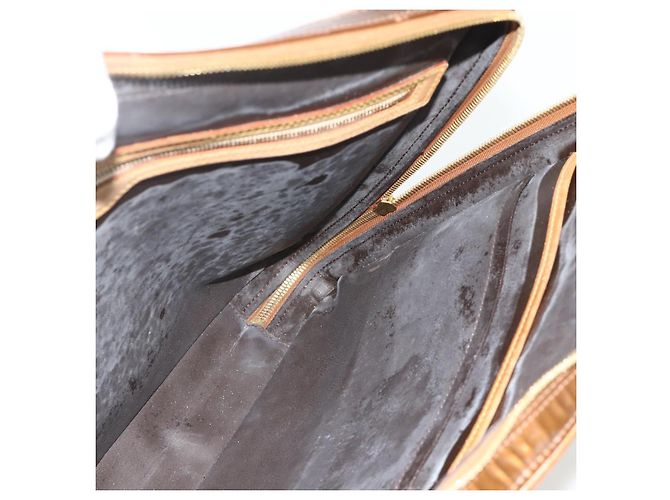 LOUIS VUITTON Borsa a Mano Monogram Vernis Van Damme Bronzo M91125 LV Auth ti3865 - vista 19