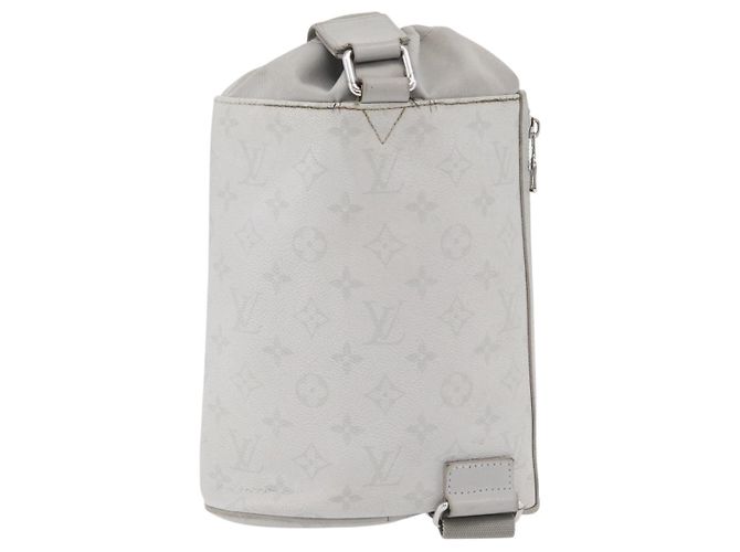 LOUIS VUITTON Borsa a Spalla Monogram Bianco Gesso M44629 LV Auth ka4023 Monogramma - vista 2