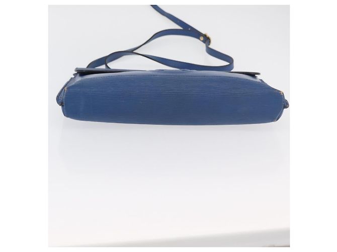 Borsa a Spalla FENDI in Pelle Blu Oro Auth ti3855 D'oro - vista 5