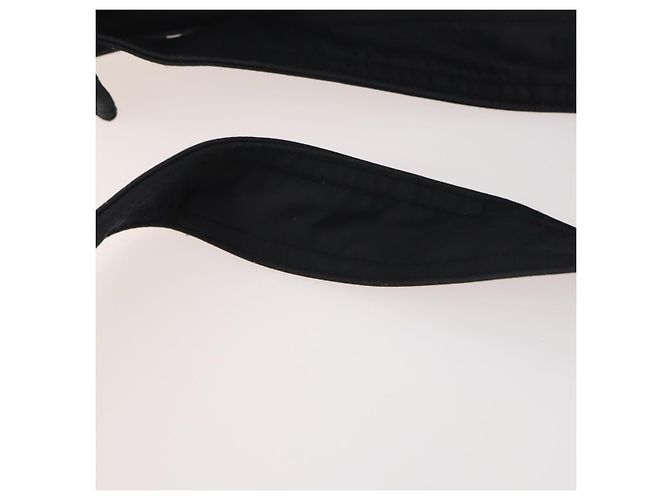Hermès HERMES Borsa a Spalla Acapulco Basas MM Nylon Nero Auth BAZ192 - vista 8