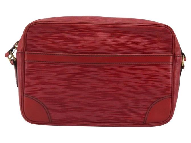 LOUIS VUITTON Borsa a Spalla Epi Trocadero 27 Rossa M52317 LV Auth YKZ1349 Rosso - vista 13