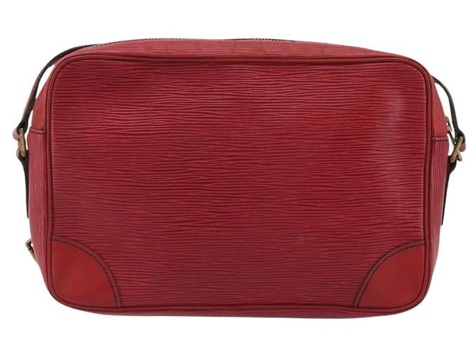 LOUIS VUITTON Borsa a Spalla Epi Trocadero 27 Rossa M52317 LV Auth YKZ1349 Rosso - vista 2