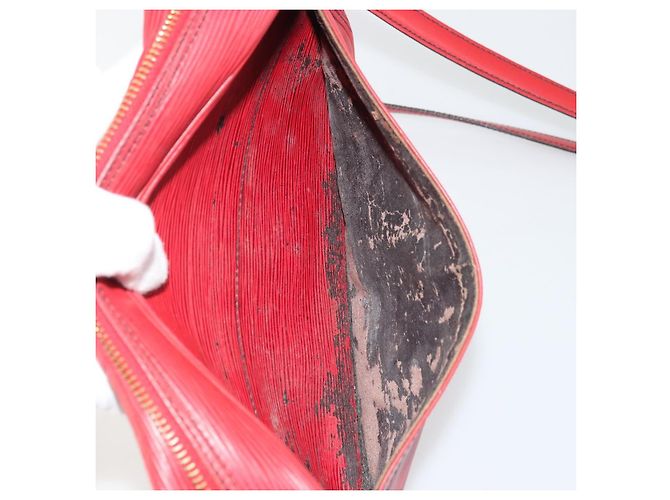 LOUIS VUITTON Borsa a Spalla Epi Trocadero 27 Rossa M52317 LV Auth YKZ1349 Rosso - vista 22