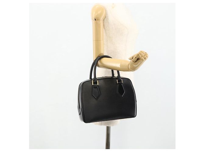 LOUIS VUITTON Borsa a Mano Epi Sablon Nera M52042 LV Auth mr2348 Nero - vista 22