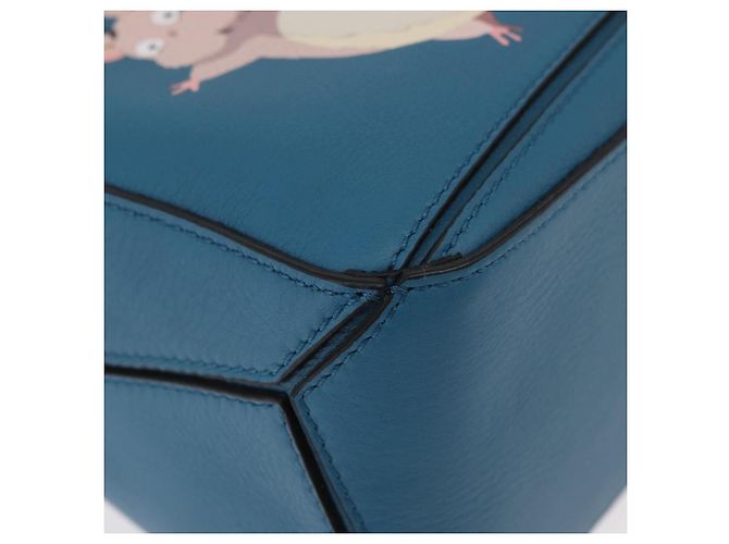LOEWE - Ghibli La Città Incantata Puzzle Piccolo Flybird & Topo Boh Blu Auth 167233SM D'oro Blu chiaro - vista 16