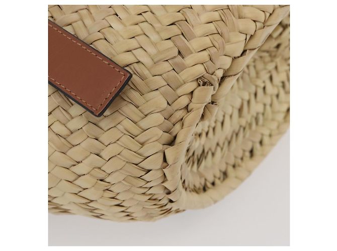 LOEWE - Cesto Ghibli Il Mio Vicino Totoro Soot Sprites Borsa Raffia Auth 158614M Beige - vista 15