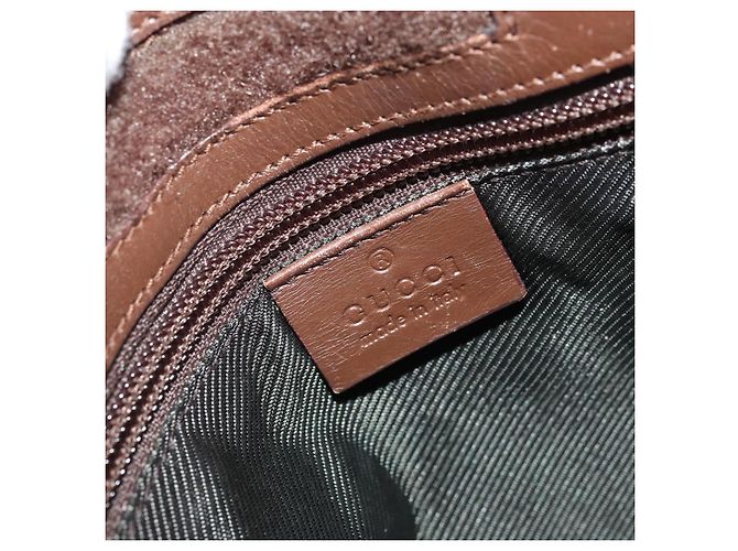 Borsa a Spalla GG Canvas Gucci Beige Argento 27639 Auth 175360 - vista 18