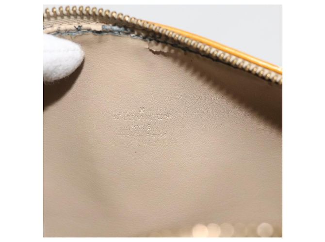 LOUIS VUITTON Borsa a Mano Monogram Vernis Bedford Beige M91006 LV Auth 175968 - vista 10