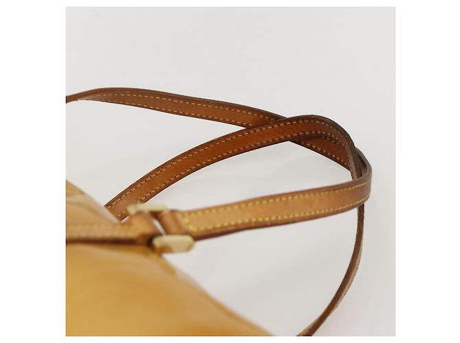 LOUIS VUITTON Borsa a Mano Monogram Vernis Bedford Beige M91006 LV Auth 175968 - vista 14