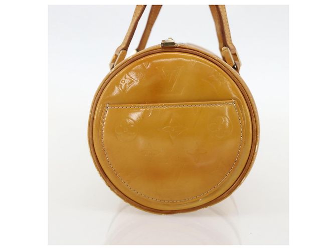 LOUIS VUITTON Borsa a Mano Monogram Vernis Bedford Beige M91006 LV Auth 175968 - vista 3