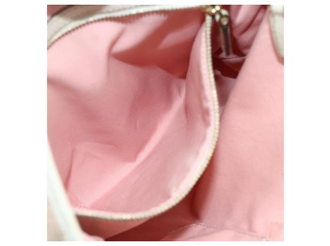 Borsa a Spalla Gucci GG Canvas Sherry Line Rosa Oro 144388 Auth ti3863 D'oro - vista 22