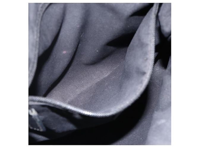 Borsa a Spalla GG Canvas Gucci Nera Argento 145357 Auth 175338 Nero - vista 22