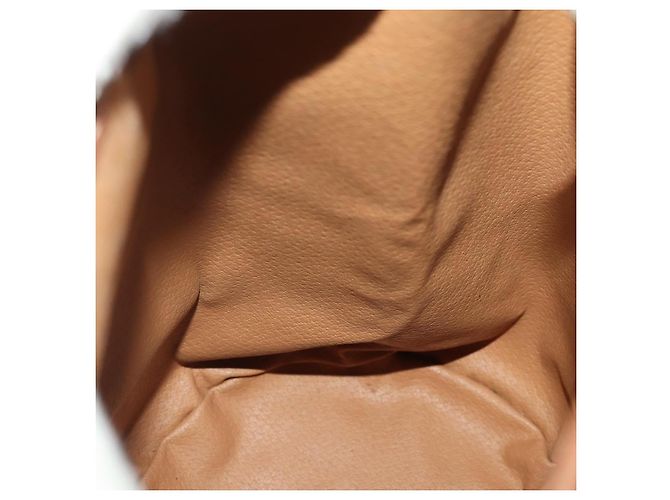 Céline Zaino in tela Macadam CELINE in pelle PVC marrone e oro Auth 174718 D'oro - vista 16
