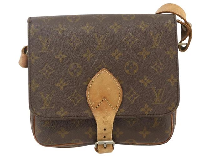 Cartouchiere LOUIS VUITTON Monogram Cartouchière MM Schultertasche Vintage M51253 Auth 176226 - Ansicht 13