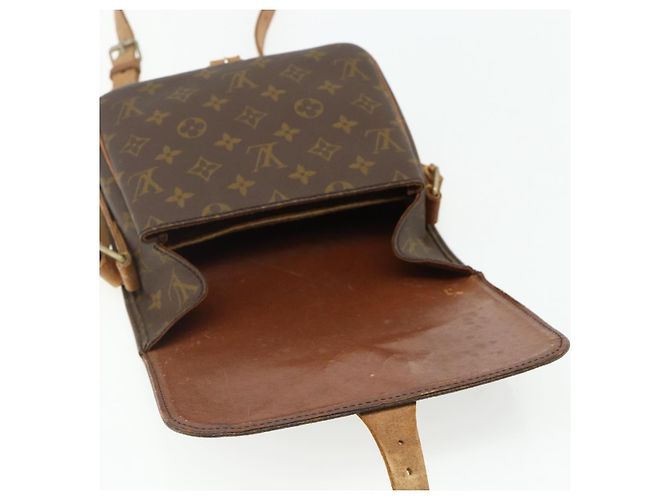 Cartouchiere LOUIS VUITTON Monogram Cartouchière MM Schultertasche Vintage M51253 Auth 176226 - Ansicht 17