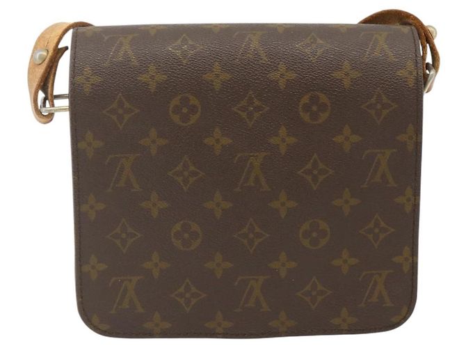 Cartouchiere LOUIS VUITTON Monogram Cartouchière MM Schultertasche Vintage M51253 Auth 176226 - Ansicht 2
