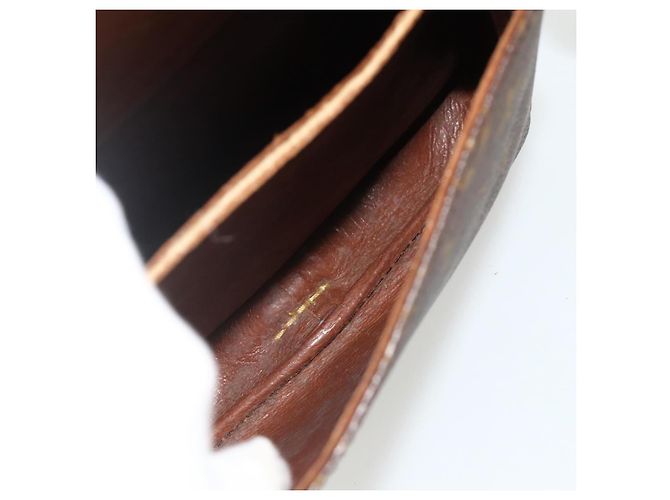Cartouchiere LOUIS VUITTON Monogram Cartouchière MM Schultertasche Vintage M51253 Auth 176226 - Ansicht 21