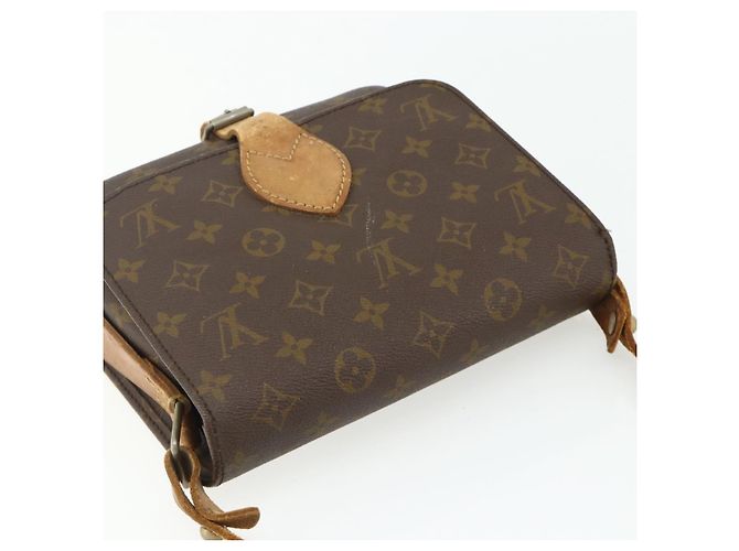 Cartouchiere LOUIS VUITTON Monogram Cartouchière MM Schultertasche Vintage M51253 Auth 176226 - Ansicht 6