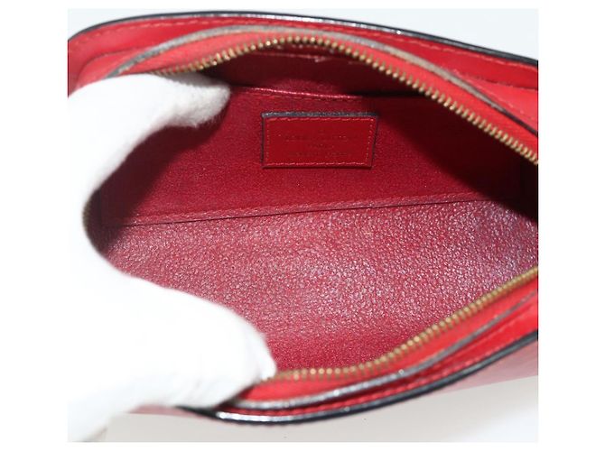 LOUIS VUITTON Pochette Dauphine PM Epi Rosso Castigliano M48447 LV Auth ti3837 - vista 10