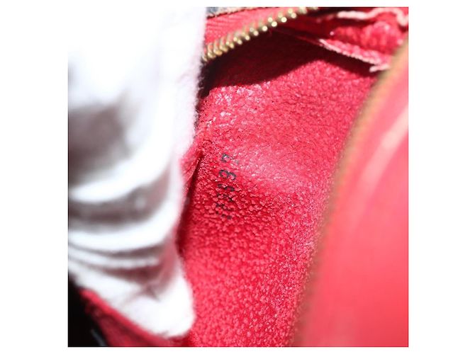 LOUIS VUITTON Pochette Dauphine PM Epi Rosso Castigliano M48447 LV Auth ti3837 - vista 12