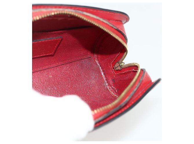 LOUIS VUITTON Pochette Dauphine PM Epi Rosso Castigliano M48447 LV Auth ti3837 - vista 17