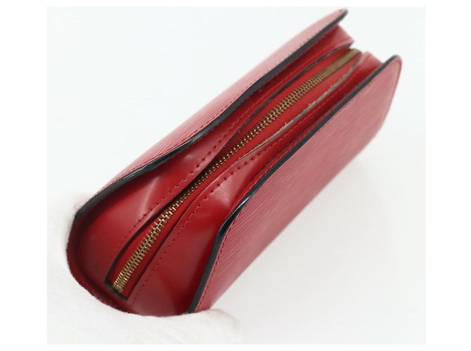 LOUIS VUITTON Pochette Dauphine PM Epi Rosso Castigliano M48447 LV Auth ti3837 - vista 5