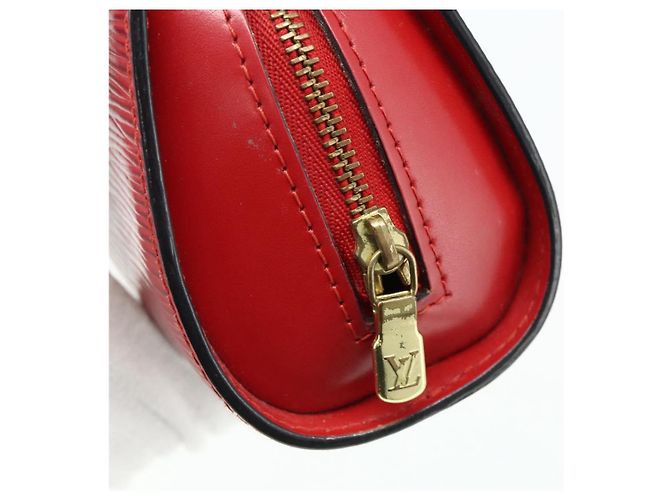 LOUIS VUITTON Pochette Dauphine PM Epi Rosso Castigliano M48447 LV Auth ti3837 - vista 8
