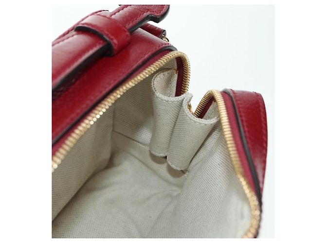 Borsa di collaborazione GUCCI Micro GG Supreme Doraemon in PVC beige 655596 Auth YKZ1361M D'oro - vista 23