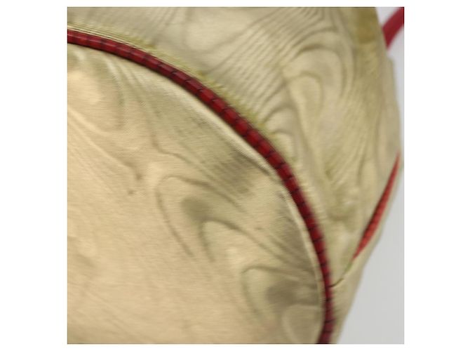 Borsa a Spalla LOEWE PVC Tela Oro Auth YKZ1213A D'oro - vista 14
