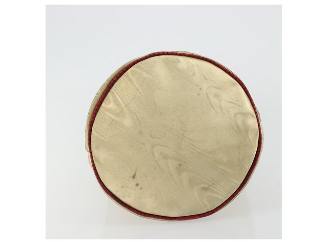 Borsa a Spalla LOEWE PVC Tela Oro Auth YKZ1213A D'oro - vista 5