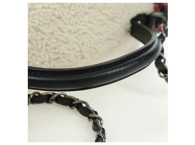 CHANEL Handtasche 25 Kette Tweed Mehrfarbig Silber CC Auth YKZ1266SAM - Ansicht 7
