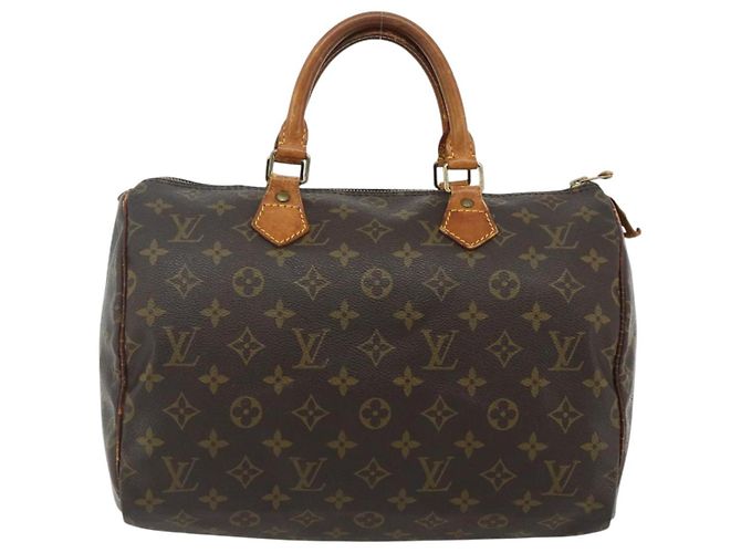 LOUIS VUITTON Borsa a Mano Monogram Speedy 30 M41526 LV Auth 175472 Monogramma - vista 13