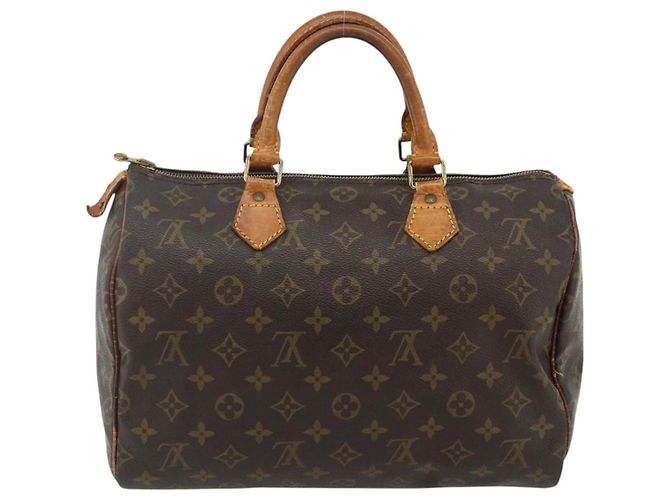 LOUIS VUITTON Borsa a Mano Monogram Speedy 30 M41526 LV Auth 175472 Monogramma - vista 2