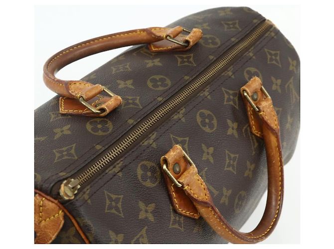 LOUIS VUITTON Borsa a Mano Monogram Speedy 30 M41526 LV Auth 175472 Monogramma - vista 6