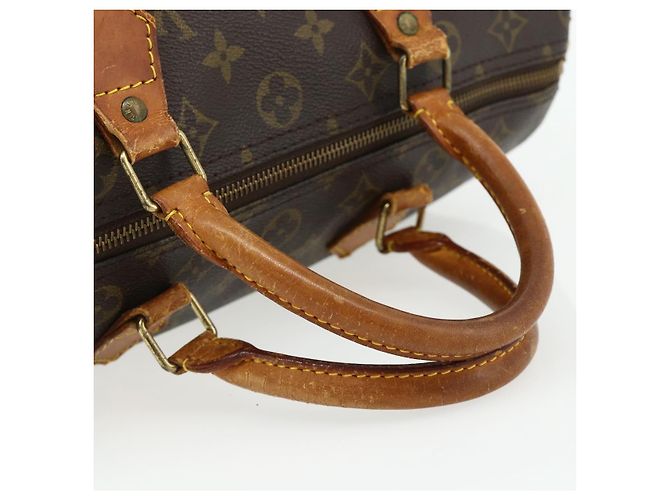 LOUIS VUITTON Borsa a Mano Monogram Speedy 30 M41526 LV Auth 175472 Monogramma - vista 7